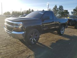 Chevrolet Silverado c1500 Vehiculos salvage en venta: 2018 Chevrolet Silverado C1500