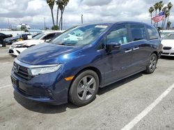 Salvage cars for sale at Van Nuys, CA auction: 2022 Honda Odyssey EX