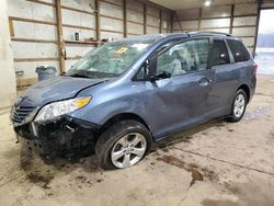 Salvage cars for sale from Copart Columbia Station, OH: 2016 Toyota Sienna LE