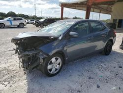 Salvage cars for sale from Copart Homestead, FL: 2016 Toyota Corolla L