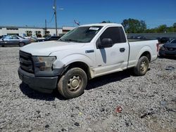 Salvage cars for sale at Montgomery, AL auction: 2015 Ford F150