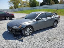 Nissan Altima s salvage cars for sale: 2020 Nissan Altima S