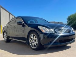 Salvage cars for sale at Oklahoma City, OK auction: 2009 Infiniti G37 Base