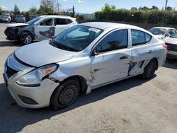 Nissan Versa S salvage cars for sale: 2016 Nissan Versa S