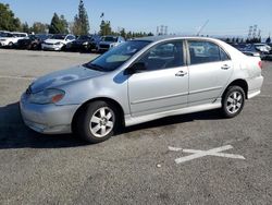 Salvage cars for sale from Copart Rancho Cucamonga, CA: 2003 Toyota Corolla CE