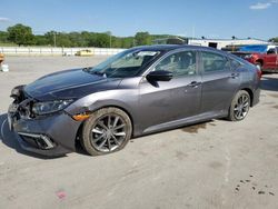 Salvage cars for sale at auction: 2019 Honda Civic EXL