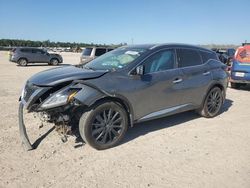 Salvage cars for sale at Houston, TX auction: 2020 Nissan Murano SL