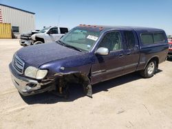 Salvage cars for sale at Amarillo, TX auction: 2002 Toyota Tundra Access Cab SR5