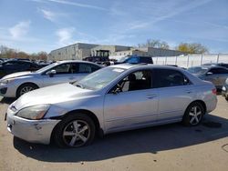 Salvage cars for sale at New Britain, CT auction: 2005 Honda Accord EX
