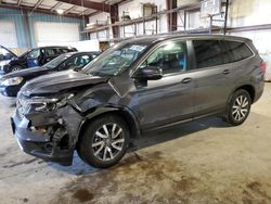 Honda Pilot exl salvage cars for sale: 2019 Honda Pilot EXL