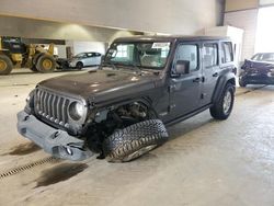 Salvage cars for sale at Sandston, VA auction: 2018 Jeep Wrangler Unlimited Sport