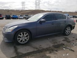 Salvage cars for sale at Littleton, CO auction: 2009 Infiniti G37