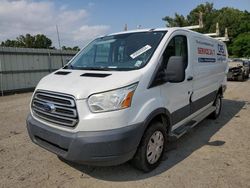 Salvage trucks for sale at Shreveport, LA auction: 2016 Ford Transit T-250