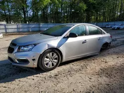 Chevrolet salvage cars for sale: 2016 Chevrolet Cruze Limited LS