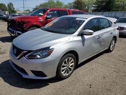 Nissan salvage cars for sale: 2019 Nissan Sentra S