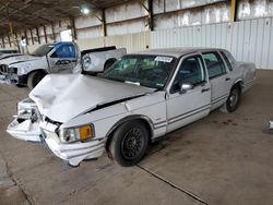 Salvage cars for sale from Copart Phoenix, AZ: 1994 Lincoln Town Car Executive