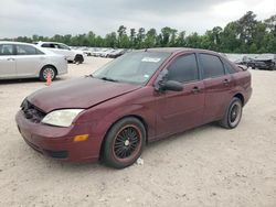 Ford Focus ZX4 salvage cars for sale: 2006 Ford Focus ZX4