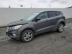Salvage cars for sale from Copart Albany, NY: 2017 Ford Escape SE