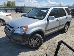 Salvage cars for sale from Copart Arlington, WA: 2004 Honda CR-V EX