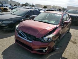 Salvage cars for sale at Martinez, CA auction: 2015 Subaru Impreza Sport Limited