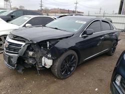 Salvage cars for sale at Chicago Heights, IL auction: 2017 Cadillac XTS Luxury