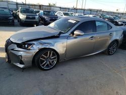 Salvage cars for sale at Los Angeles, CA auction: 2018 Lexus IS 300