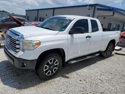 Salvage cars for sale at Arcadia, FL auction: 2015 Toyota Tundra Double Cab SR/SR5