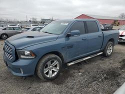 Salvage cars for sale from Copart Ontario Auction, ON: 2015 Dodge RAM 1500 Sport
