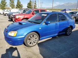 Salvage cars for sale from Copart Rancho Cucamonga, CA: 2004 Subaru Impreza WRX