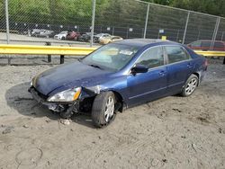 Salvage cars for sale at Waldorf, MD auction: 2003 Honda Accord EX