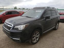 Salvage cars for sale at Houston, TX auction: 2017 Subaru Forester 2.5I Touring