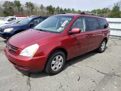 Salvage cars for sale at Exeter, RI auction: 2006 KIA Sedona EX