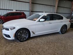 Salvage cars for sale at Houston, TX auction: 2018 BMW 530 I