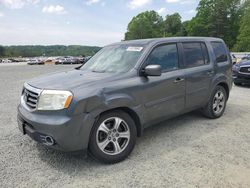 Salvage cars for sale from Copart Concord, NC: 2012 Honda Pilot EXL