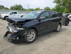 Salvage cars for sale from Copart Shreveport, LA: 2021 Chevrolet Equinox LS