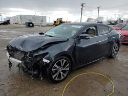 Salvage cars for sale at Chicago Heights, IL auction: 2017 Nissan Maxima 3.5S