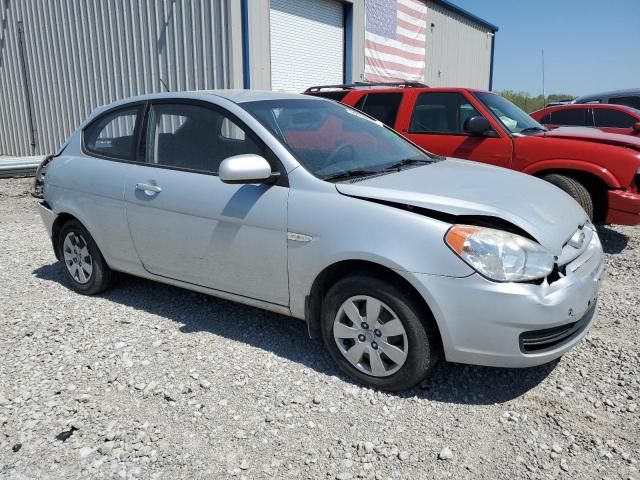 2010 Hyundai Accent Blue