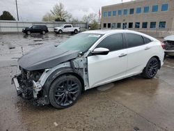 Salvage cars for sale from Copart Littleton, CO: 2019 Honda Civic Touring