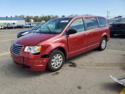 Salvage cars for sale from Copart Pennsburg, PA: 2009 Chrysler Town & Country LX