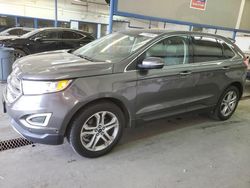 Salvage cars for sale at Pasco, WA auction: 2018 Ford Edge Titanium