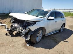 Salvage cars for sale at Portland, MI auction: 2017 Acura MDX Technology