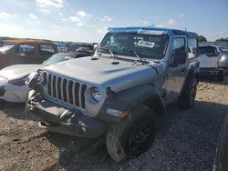 Salvage cars for sale at Grand Prairie, TX auction: 2024 Jeep Wrangler Sport