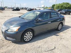 Salvage cars for sale at Oklahoma City, OK auction: 2014 Nissan Sentra S