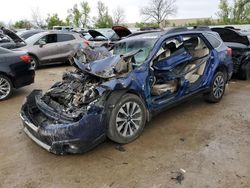 Salvage cars for sale at Bridgeton, MO auction: 2017 Subaru Outback 2.5I Limited
