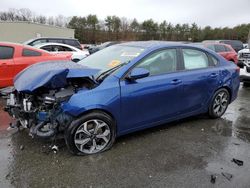 KIA Forte salvage cars for sale: 2020 KIA Forte FE