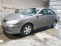 Toyota Camry LE salvage cars for sale: 2005 Toyota Camry LE