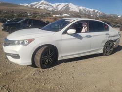 Salvage cars for sale at Reno, NV auction: 2016 Honda Accord Sport