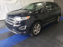 Salvage cars for sale from Copart Dunn, NC: 2017 Ford Edge Titanium
