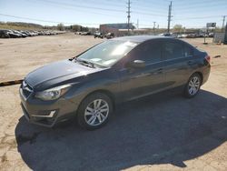 Salvage cars for sale at Colorado Springs, CO auction: 2015 Subaru Impreza Premium