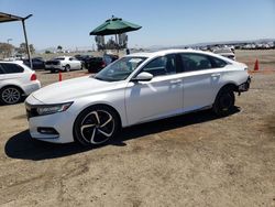 Salvage cars for sale at San Diego, CA auction: 2019 Honda Accord Sport